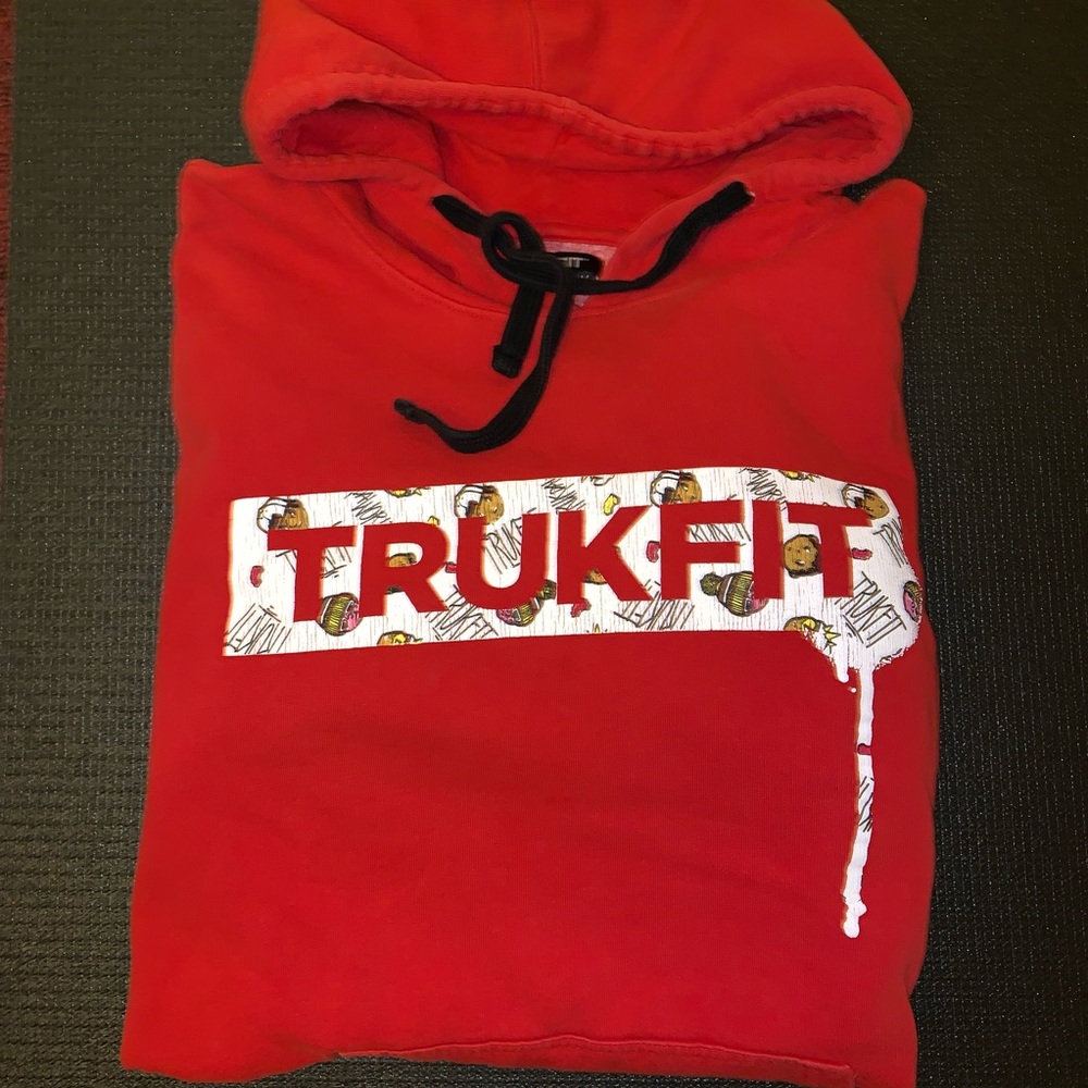 TRUKFIT By Lil Wayne Red Hoodie